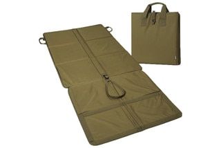 Savior Equipment FSM Folding Shooting Mat in Tan has EVA foam padding